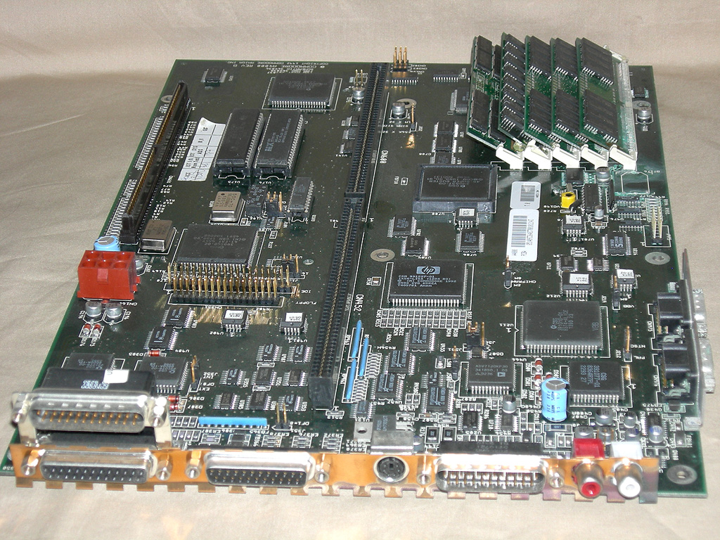 Commodore Amiga 4000 Desktop Motherboard with SuperBuster rev.09 3.0 ...